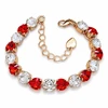 Diamond Sky Jewelry Apyrankė moterims DiamondSky „Tau II (Siam / Crystal)“ su Swarovski kristalais