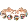 Diamond Sky Jewelry Apyrankė moterims DiamondSky „Akinantis Spindesys IV“ su Swarovski karoliukais
