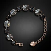 Diamond Sky Jewelry Apyrankė moterims DiamondSky „Vortex II (Jet Hematite)“ su Preciosa kristalais