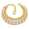 Diamond Sky Jewelry Apyrankė moterims DiamondSky „Dangiškas Šnabždesys (Rose Vanduo Opal)“ su Preciosa® kristalais