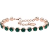 Diamond Sky Jewelry Apyrankė moterims DiamondSky „Klasika III (Emerald)“ su Swarovski kristalais