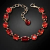Diamond Sky Jewelry Apyrankė moterims DiamondSky „Chic II (Scarlet)“ su Swarovski kristalais