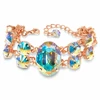 Diamond Sky Jewelry Apyrankė moterims DiamondSky „Akrus (Aurora Borealis)“ su Swarovski kristalais