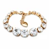 Diamond Sky Jewelry Apyrankė moterims DiamondSky „Vaivorykštė II“ su Swarovski kristalais