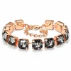 Diamond Sky Jewelry Apyrankė moterims DiamondSky „Imperial (Sidabrinis Night)“ su Swarovski karoliukais