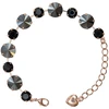 Diamond Sky Jewelry Apyrankė moterims DiamondSky „Vortex II (Jet Hematite)“ su Preciosa kristalais