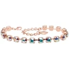 Diamond Sky Jewelry Apyrankė moterims DiamondSky „Classic III (Aurora Borealis)“ su Swarovski kristalais