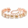 Diamond Sky Jewelry Apyrankė moterims DiamondSky „Imperial (Golden Shadow)“ su Swarovski kristalais