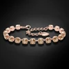 Diamond Sky Jewelry Apyrankė moterims DiamondSky „Klasika III (Golden Shadow)“ su Swarovski kristalais