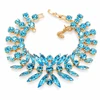 Diamond Sky Jewelry Apyrankė moterims DiamondSky „Krištolinis gundymas (Aqua Bohemica)“ su Preciosa kristalais