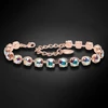 Diamond Sky Jewelry Apyrankė moterims DiamondSky „Classic III (Aurora Borealis)“ su Swarovski kristalais