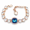 Diamond Sky Jewelry Apyrankė moterims DiamondSky „Akinantis Spindesys III“ su Swarovski kristalais
