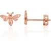 Diamond Sky Jewelry Auksiniai auskarai-vinukai „Bee“