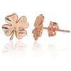 Diamond Sky Jewelry Auksiniai auskarai-vinukai „Clover II“