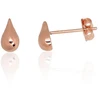 Diamond Sky Jewelry Auksiniai auskarai-vinukai „Grynas Lašas“