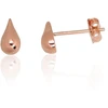 Diamond Sky Jewelry Auksiniai auskarai-vinukai „Grynas Lašas“