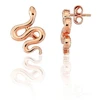 Diamond Sky Jewelry Auksiniai auskarai-vinukai „Gyvatė II“