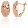 Diamond Sky Jewelry Auksiniai auskarai „Klasika XII“