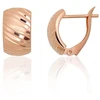 Diamond Sky Jewelry Auksiniai auskarai „Klasika VI“
