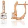 Diamond Sky Jewelry Auksiniai auskarai su cirkoniais „Junona Gold XXXIV“