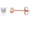 Diamond Sky Jewelry Auksiniai auskarai-vinukai su cirkoniais „Naujoji Klasika II“
