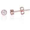 Diamond Sky Jewelry Auksiniai auskarai su cirkoniais „Naujoji Klasika XVI“