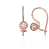 Diamond Sky Jewelry Auksiniai auskarai su cirkoniais „Auksinė Sfera“