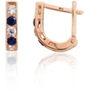 Diamond Sky Jewelry Auksiniai auskarai su cirkoniais „Confetti VIII“