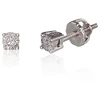 Diamond Sky Jewelry Auksiniai auskarai su deimantais „Klasika“