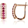 Diamond Sky Jewelry Auksiniai auskarai su cirkoniais „Benediktas II“