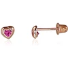 Diamond Sky Jewelry Auksiniai auskarai-vinukai su cirkoniais „Amour XIV“