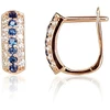 Diamond Sky Jewelry Auksiniai auskarai su cirkoniais „Benediktas“