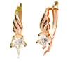 Diamond Sky Jewelry Auksiniai auskarai su cirkoniais „Juno Gold XIV“