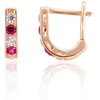 Diamond Sky Jewelry Auksiniai auskarai su cirkoniais „Confetti IV“