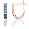 Diamond Sky Jewelry Auksiniai auskarai su cirkoniais „Konfeti XV“