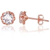 Diamond Sky Jewelry Auksiniai auskarai su cirkoniais „Auksinė rožė III“