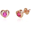 Diamond Sky Jewelry Auksiniai auskarai-vinukai su cirkoniais „Amor“