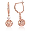 Diamond Sky Jewelry Auksiniai auskarai su cirkoniais „Diamond Dust“