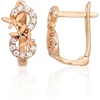 Diamond Sky Jewelry Auksiniai auskarai su cirkoniais „Dragonfly VII“