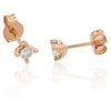 Diamond Sky Jewelry Auksiniai auskarai su deimantais „Solitaras“