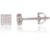 Diamond Sky Jewelry Auksiniai auskarai-vinukai su deimantais „Erica“