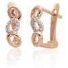 Diamond Sky Jewelry Auksiniai auskarai su deimantais „Vivienne“
