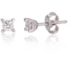 Diamond Sky Jewelry Auksiniai auskarai-vinukai su deimantais „Solitaras“