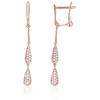 Diamond Sky Jewelry Auksiniai auskarai su deimantais „Nirrti“