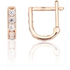 Diamond Sky Jewelry Auksiniai auskarai su cirkoniais „Confetti XXVI“