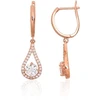Diamond Sky Jewelry Auksiniai auskarai su cirkoniais „Vienna“