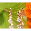 Diamond Sky Jewelry Auksiniai auskarai su cirkoniais „Juno Gold XIV“