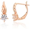 Diamond Sky Jewelry Auksiniai auskarai su cirkoniais „Juno Gold XIV“
