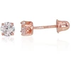 Diamond Sky Jewelry Auksiniai auskarai su cirkoniais „Naujoji Klasika IX“