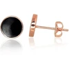Diamond Sky Jewelry Auksiniai auskarai su plastiku „Eclipse III“
